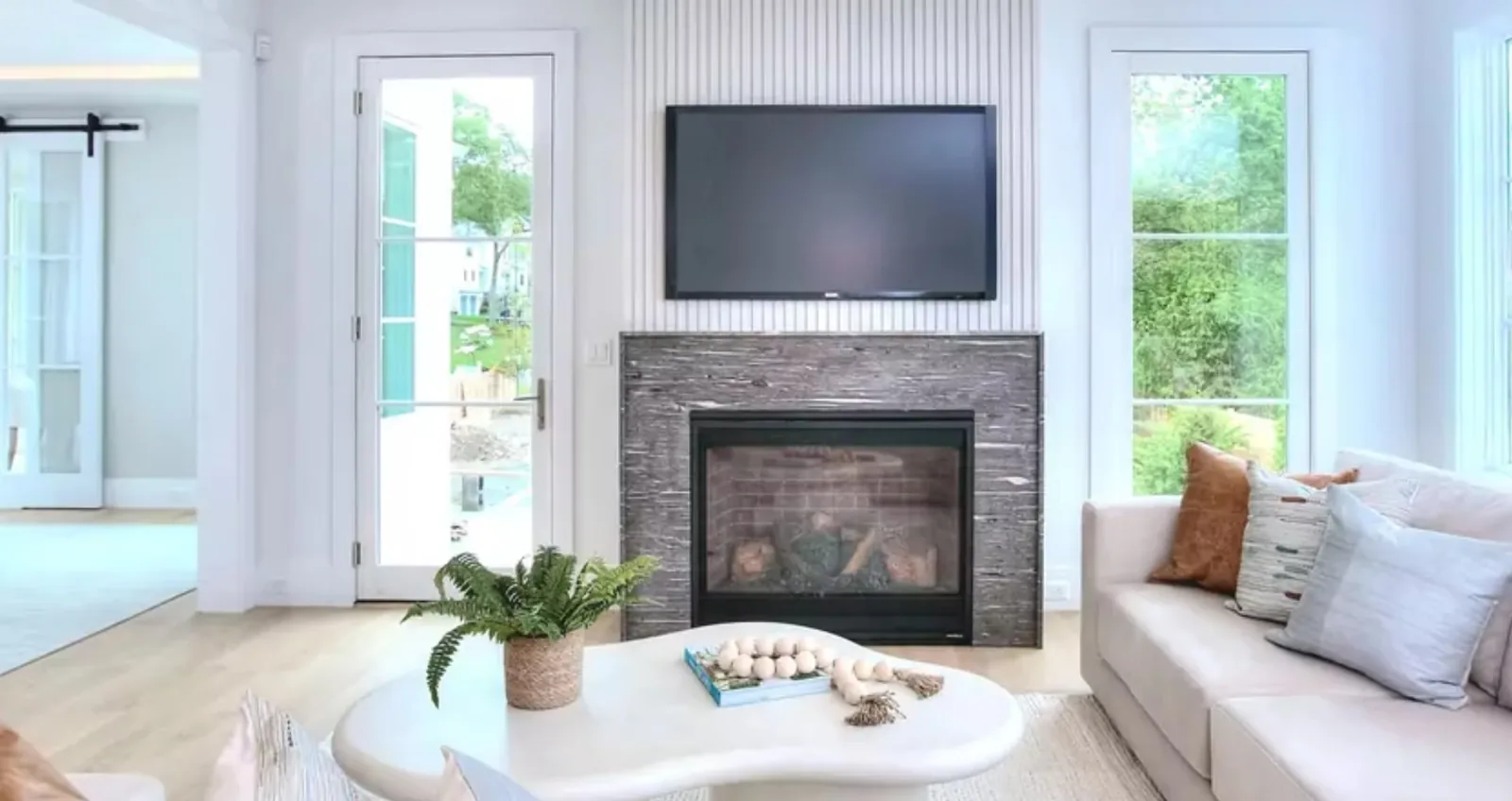 A Westport Family Homes living room